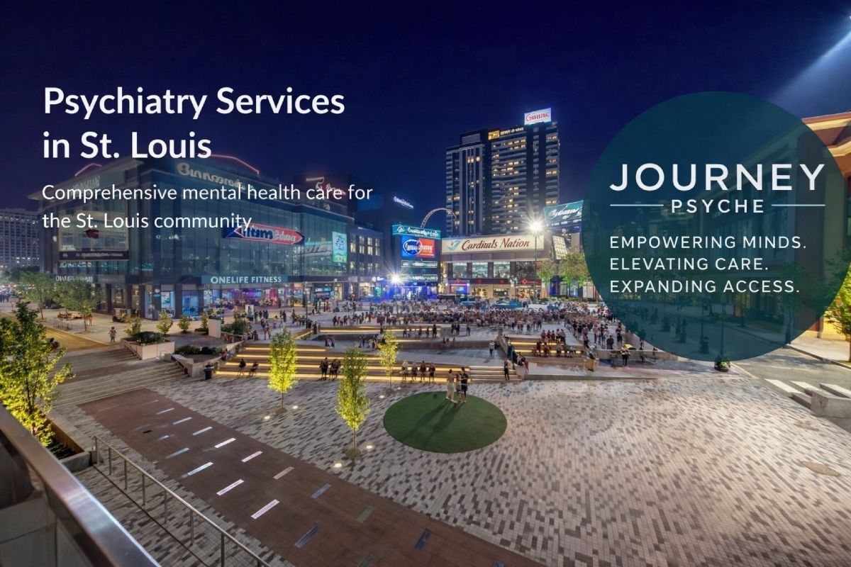 Kansas City skyline representing psychiatric care and mental health services in Kansas City, Missouri